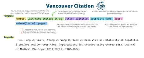 citar vancouver online|Free Instant Vancouver Citation Generator